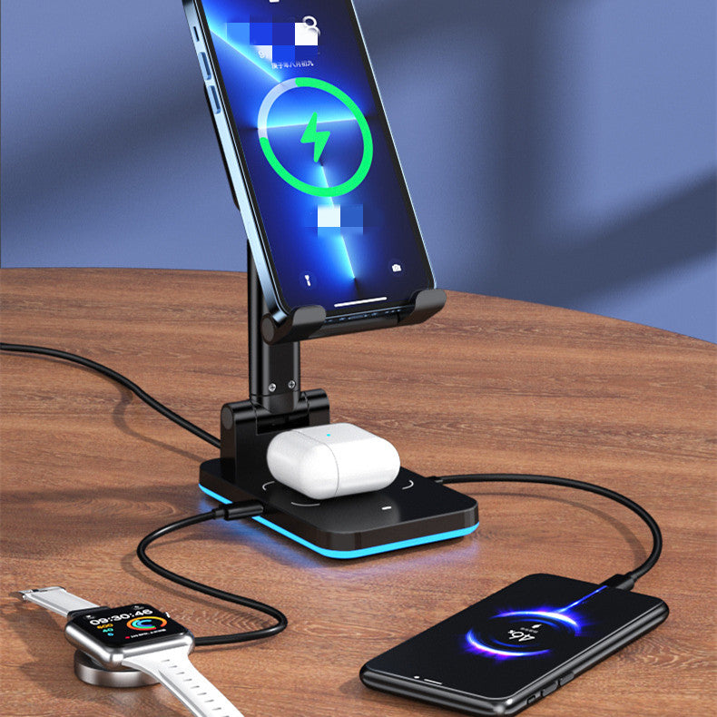 Mobile Phone Holder Desktop Wireless Charging Gadgets Gym From House