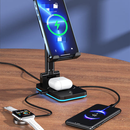 Mobile Phone Holder Desktop Wireless Charging Gadgets Gym From House