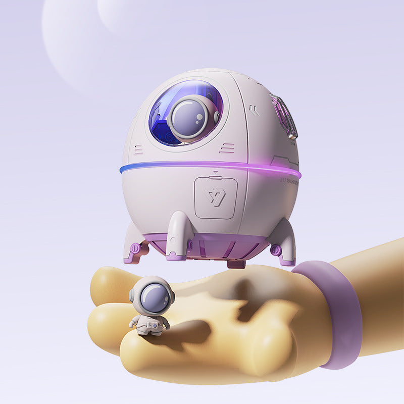 USB Astronaut Humidifier Ornaments Moisturizing Household Home Decor Home Decor DealSniper.net Light Purple Rechargeable