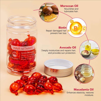 Hair Treatment Serum - No Rinse With Argan Macadamia Avocado Beauty DealSniper.net