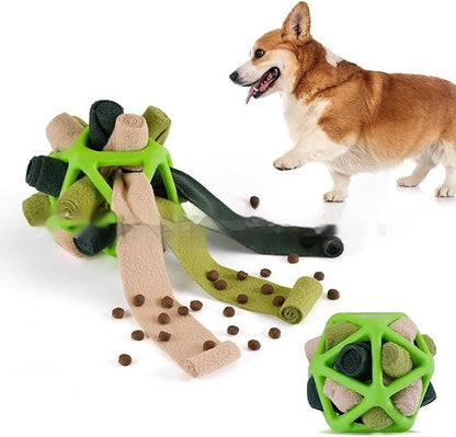 Pet Toy Pet Sniffing Ball Interactive Toy Pets dealsniper-net Palm Green 15X15X15CM