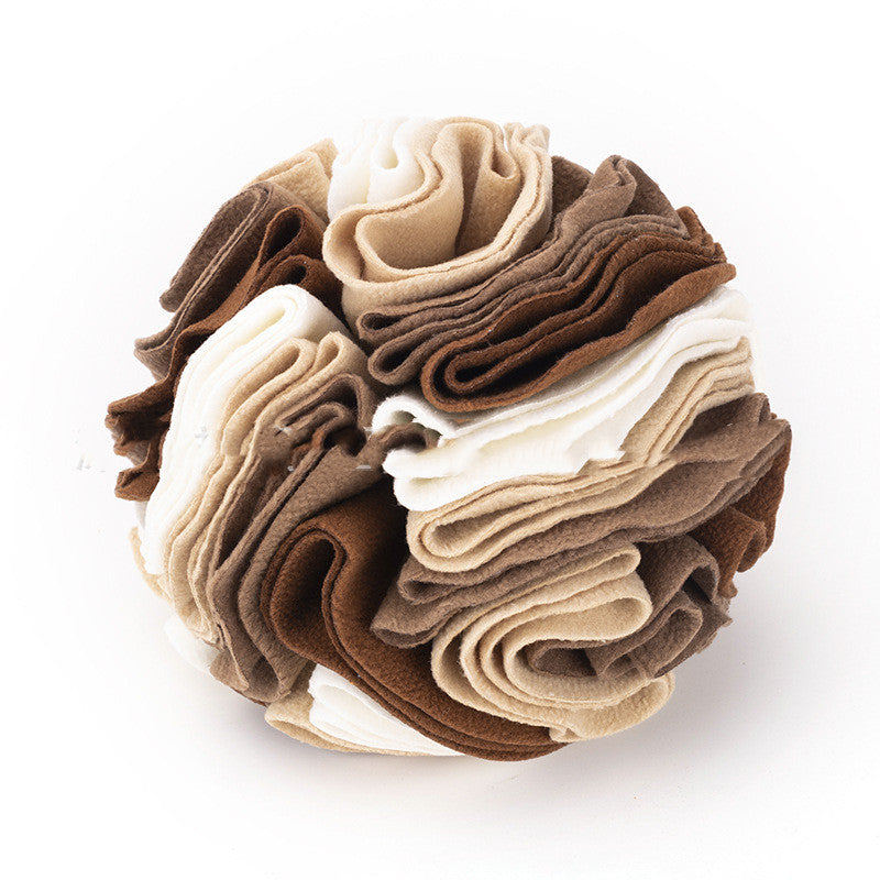 Dog Sniffing Training Blanket Snuffle Ball Mat Pets Gym From House Brown 15cm
