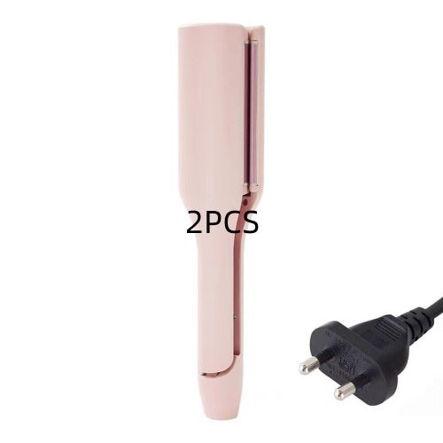 Hair Curling Iron 32mm Deep Wave Hair Curler Style Beauty DealSniper.net Pink EU 2PCS