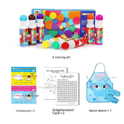 Children's Graffiti Painting Stationery Coloring Early Education Gift Box