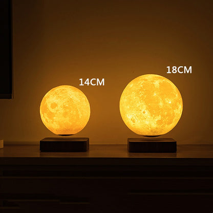 Magnetic Levitation 3D Printing Lunar Lamp Decoration Home Decor Gym From House