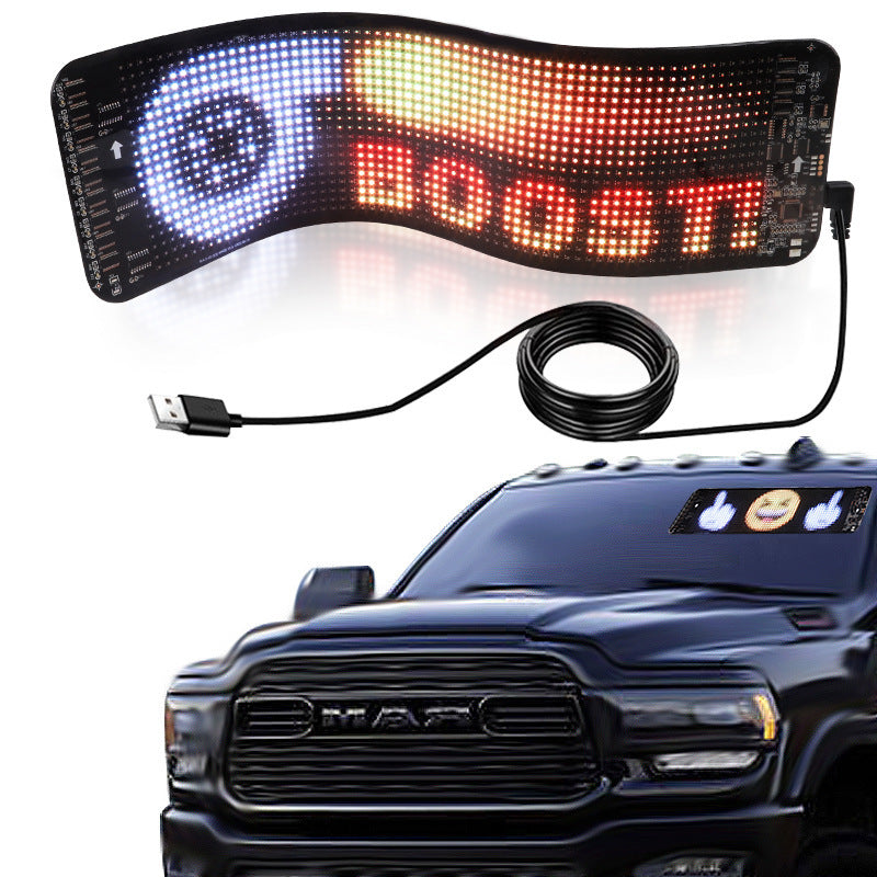 Programmable Car LED Sign LED Full-color