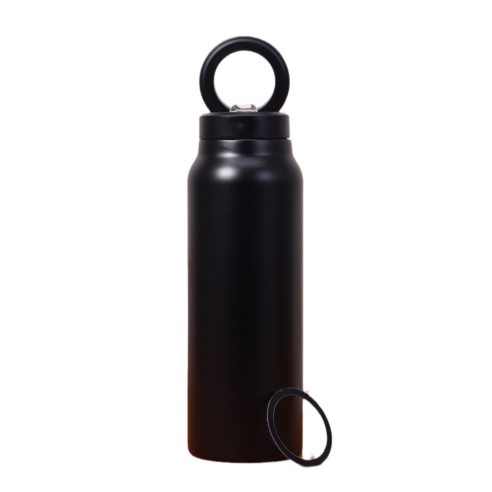 304 Stainless Steel Vacuum Cup Creative Magnetic Water Cup Outdoor Gym From House Black 24oz