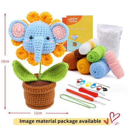 Crochet Material Package Woven Wool Ball Handmade