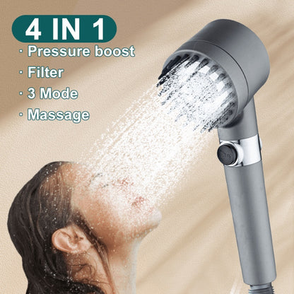 3 Modes Shower Head High Pressure Showerhead Portable Filter Kitchen dealsniper-net