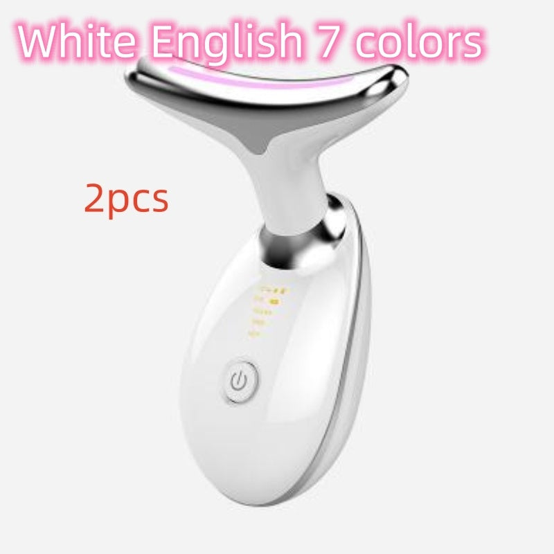 Beauty Neck Fade Care Massage Instrument Beauty DealSniper.net White English2pcs