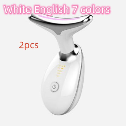 Beauty Neck Fade Care Massage Instrument Beauty DealSniper.net White English2pcs
