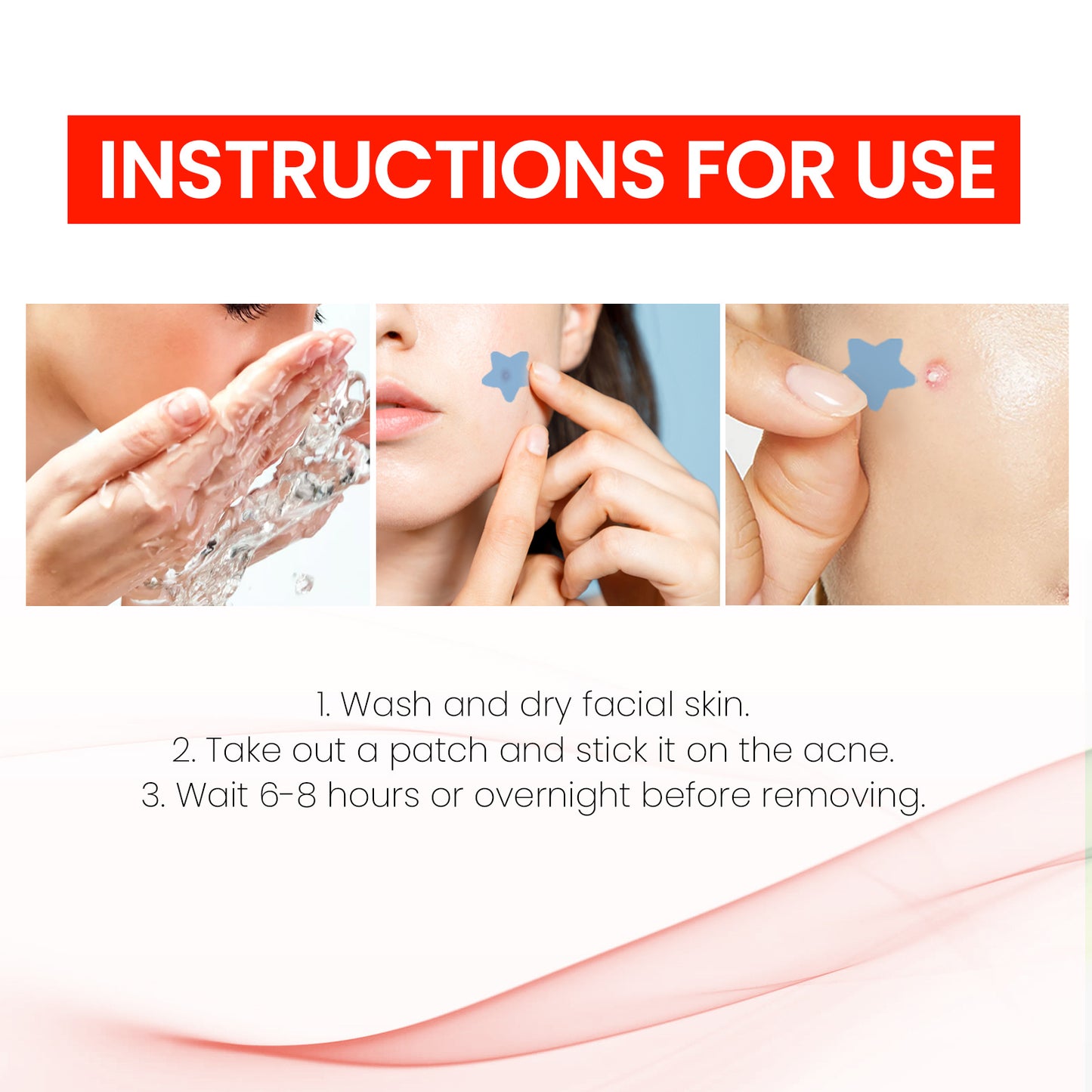 Pimple Patches For Face Hydrocolloid Acne Patches Beauty DealSniper.net