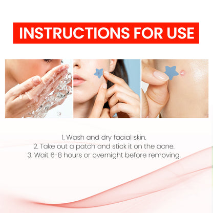 Pimple Patches For Face Hydrocolloid Acne Patches Beauty DealSniper.net