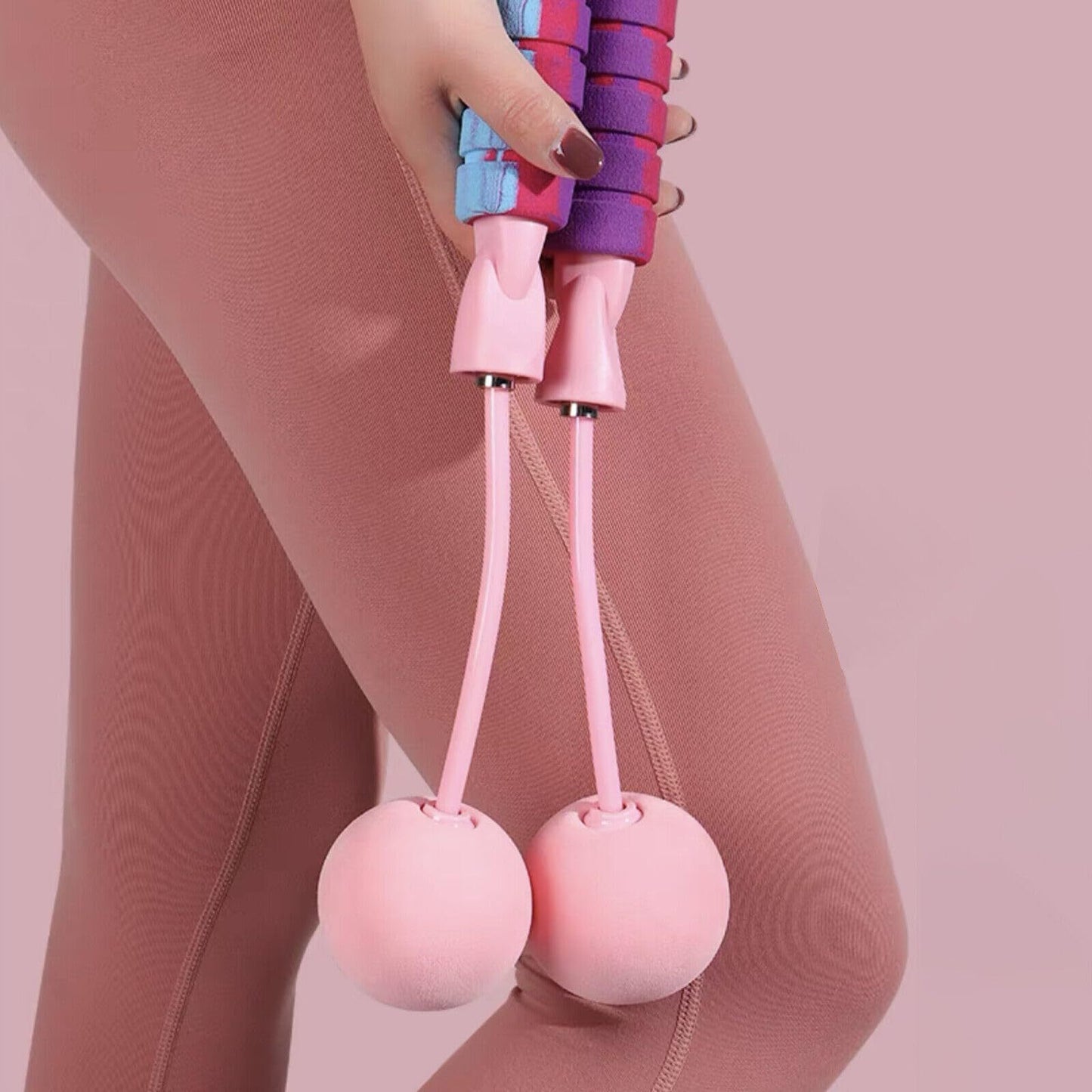 Rope With 2 In 1 Training Adjustable Ropeless Skipping Rope Sports DealSniper.net