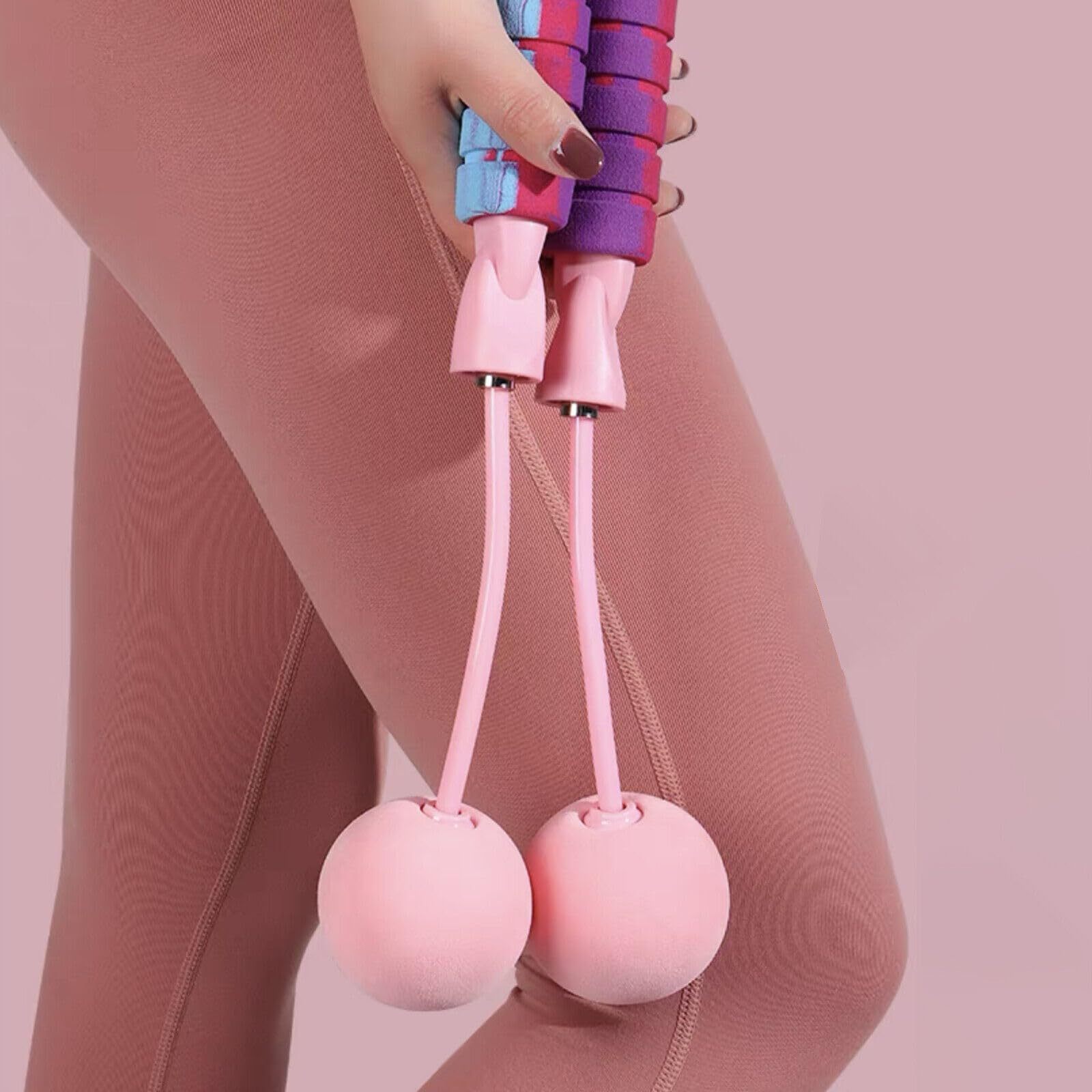 Rope With 2 In 1 Training Adjustable Ropeless Skipping Rope Sports DealSniper.net