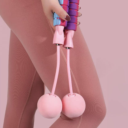 Rope With 2 In 1 Training Adjustable Ropeless Skipping Rope Sports DealSniper.net