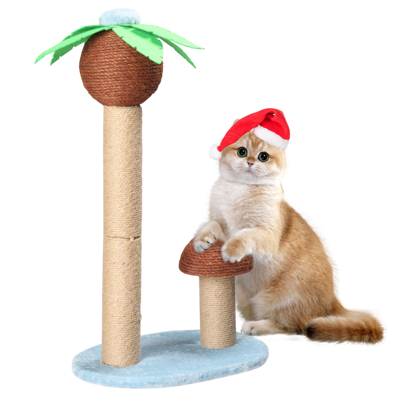 40X30X73CM CAT SCRATCHING COLUMN SISAL CAT CLIMBING FRAME Pets dealsniper-net Cat climbing frame