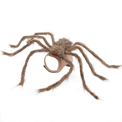 Halloween Pet Clothes Big Spider Pet Costume Pets dealsniper-net Brown L