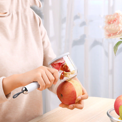 Stainless Steel Peeler Fruit Potato Shredding Three In One Kitchen Tools Kitchen DealSniper.net Storage peeler