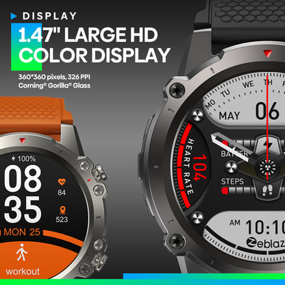 Zeblaze VIBE 7 Lite Bluetooth Calling Sports Watch Jewelry DealSniper.net