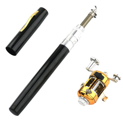 Portable Telescopic Pocket Stream Fishing Rod Kit Outdoor DealSniper.net