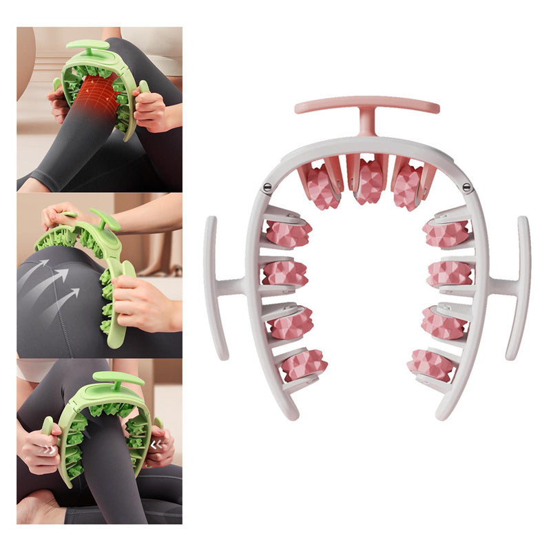 Multifunctional Manual Round Massager Roller Fitness Waist