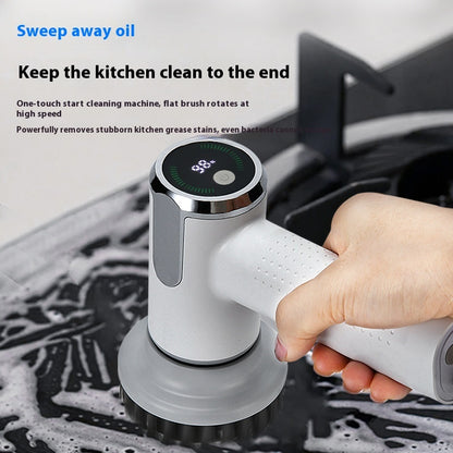 Multifunctional Smart Display Electric Cleaning Brush Kitchen dealsniper-net