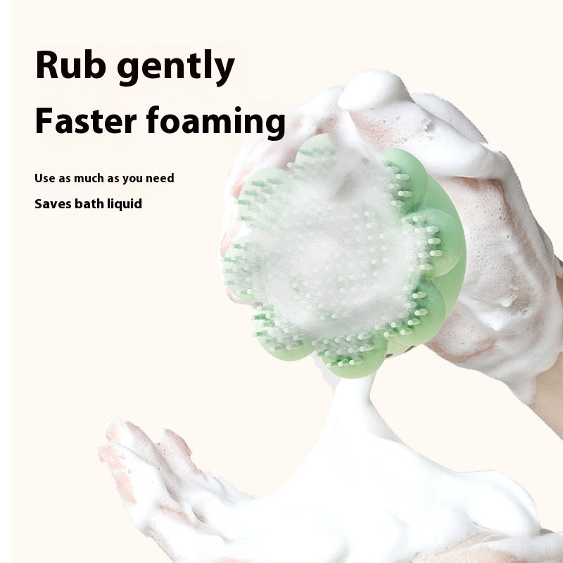 Pets Shower Brush Silicone Bath Massage Comb Pets Gym From House