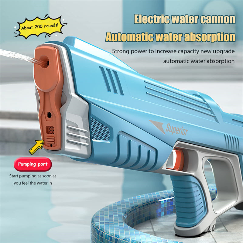 Summer Full Automatic Electric Water Gun Toy Kids dealsniper-net