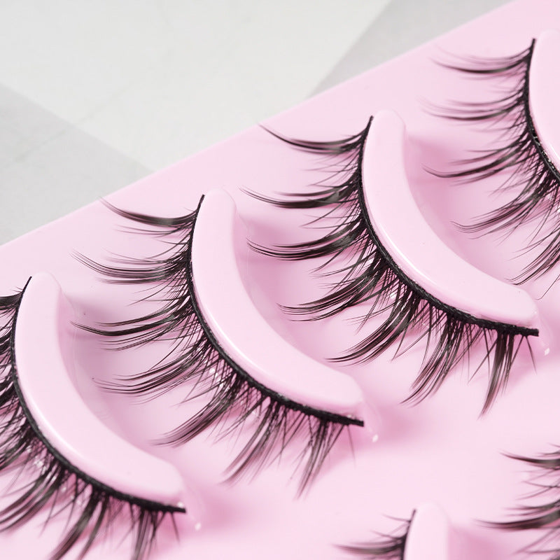 5 Pairs Manga Lashes New Arrival Anime Cosplay Natural Wispy