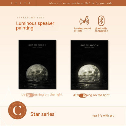 Starry Sky Healing Light Sound Painting Lamps Home Decor Home Decor DealSniper.net Starry Sky Series C USB Head