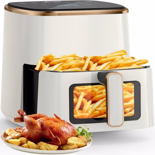 Air Fryer With Observation Window 7 Custom Presets