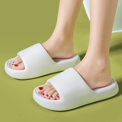 Bread Shoes Home Slippers Non-slip Indoor Bathroom Slippers Women dealsniper-net