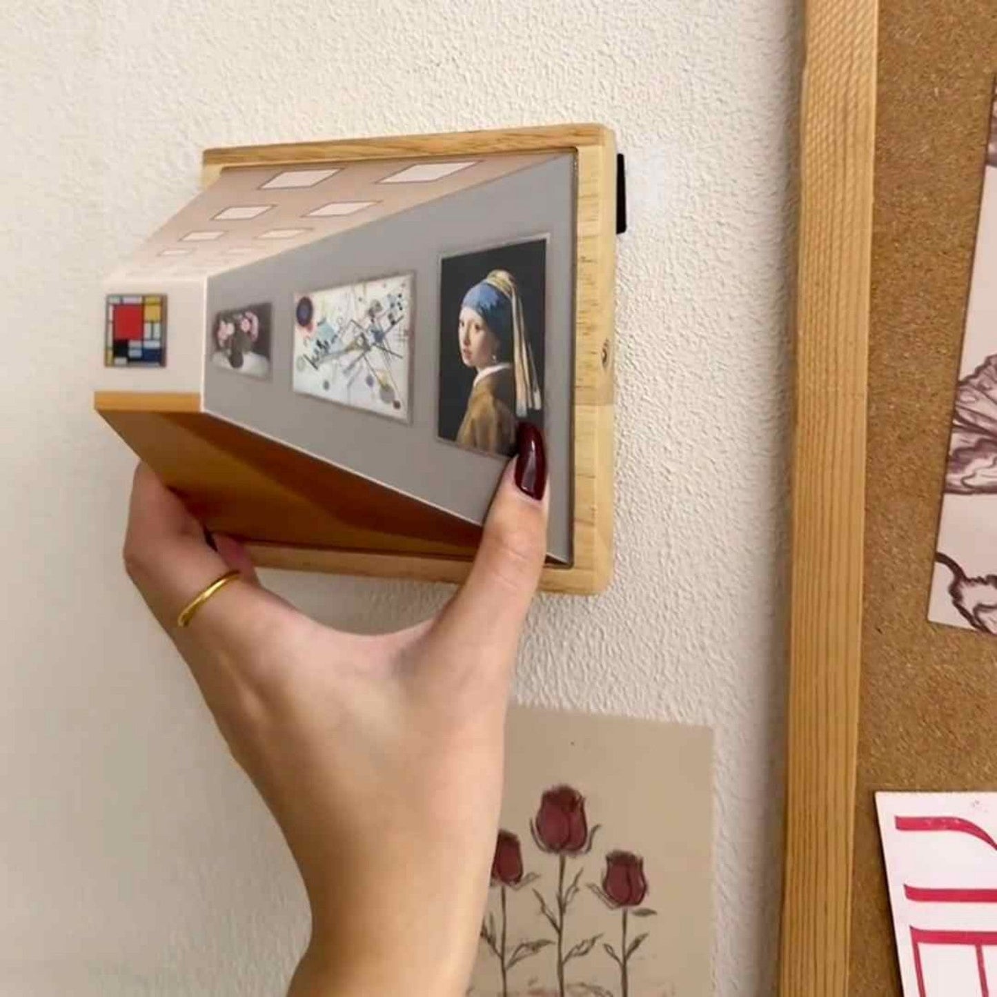 3D Illusion Night Light Gallery Bedside Picture Style Night Light Home Decor DealSniper.net Gallery Night Light Charging model
