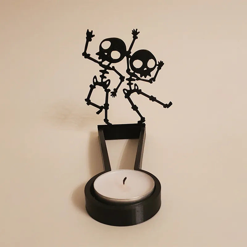 Halloween Fun Candle Holder Decorations Holidays DealSniper.net D