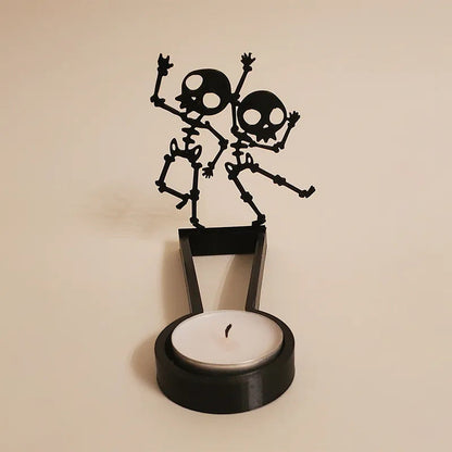 Halloween Fun Candle Holder Decorations Holidays DealSniper.net D