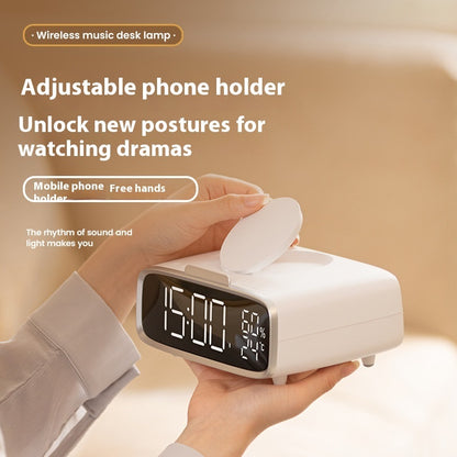 Bluetooth Speaker Wireless Charger Small Night Lamp Gadgets Gym From House