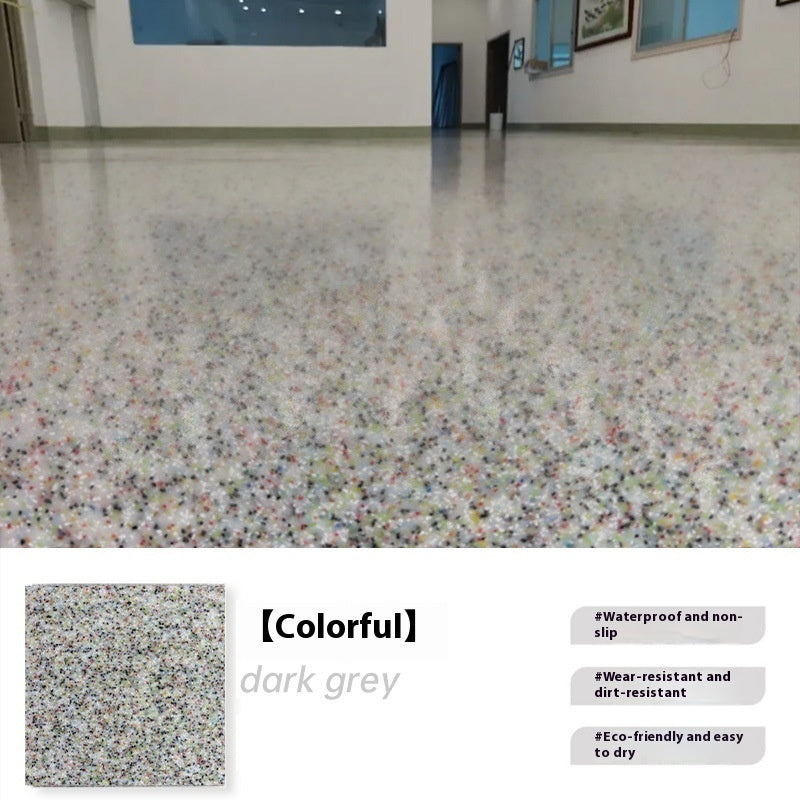 Cement Floor Paint Outdoor Wear-resistant And Anti-skid House DealSniper.net Five colors 1 Style