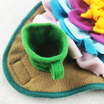 Pet Snuffle Mat For Dogs Interactive Feed Game Sunflower Pets Gym From House