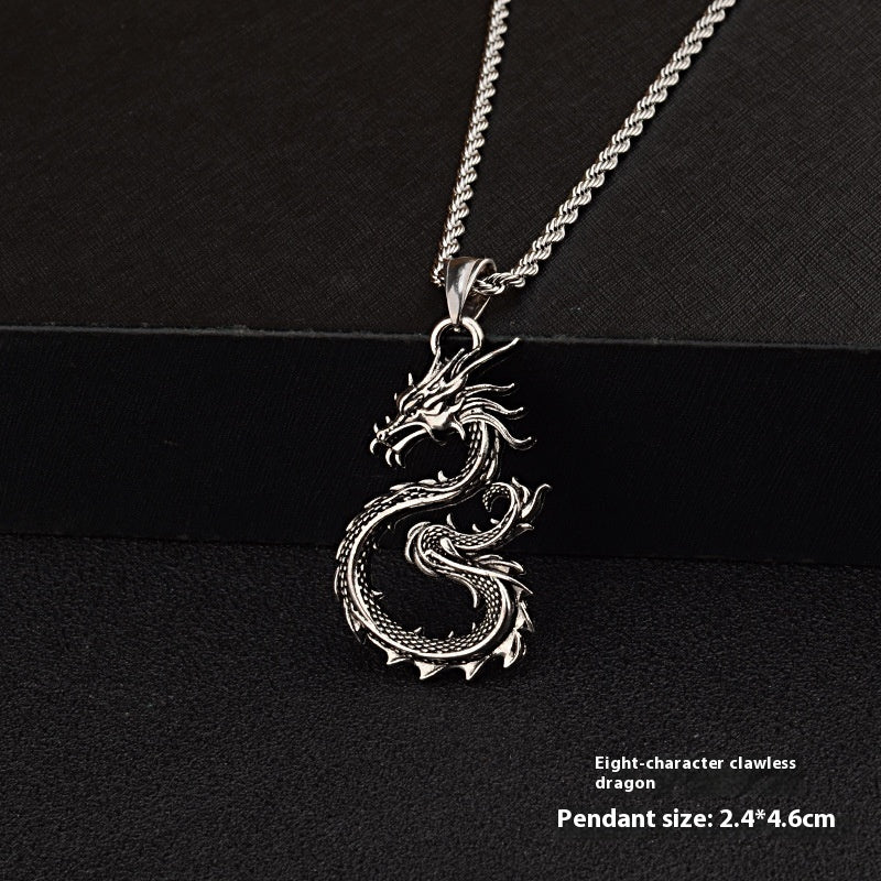 Fashion Jewelry Dragon Sword Pendant Necklace Jewelry Gym From House Clawless Dragon