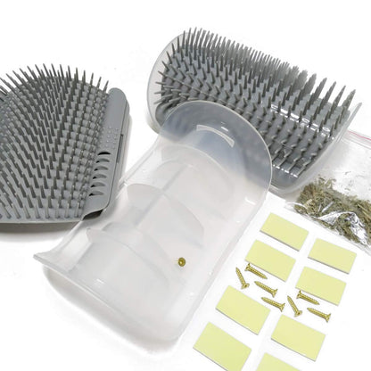 Cat Self Groomer Arch Self Cleaning Slicker Brush Upgraded Cat Brushes Pets Gym From House