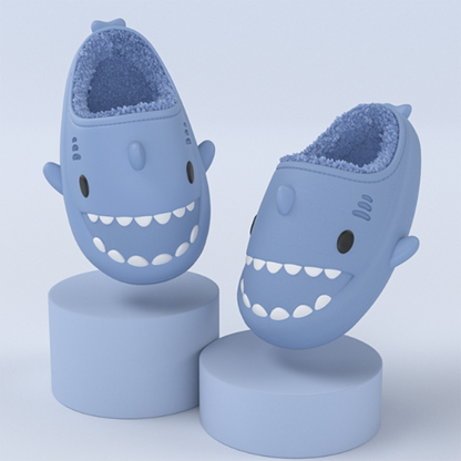 Shark Shoes For Child Cute Waterproof Warm Slippers Kids dealsniper-net