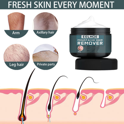 Men's Hair Removal Cream Is Clean And Gentle Men Gym From House