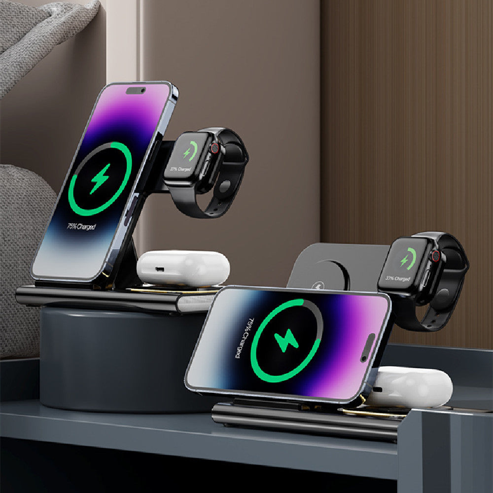 Fashion Folding Four-in-one Wireless Charger Gadgets Gym From House
