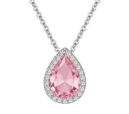Lucky Water Drop Necklace For Women,Trendy Fashion Jewelry Gym From House 006