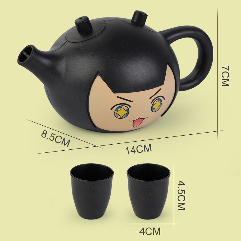 Internet Celebrity Children's Magic Teapot Interactive Toy Gift Kids DealSniper.net Pearly Black