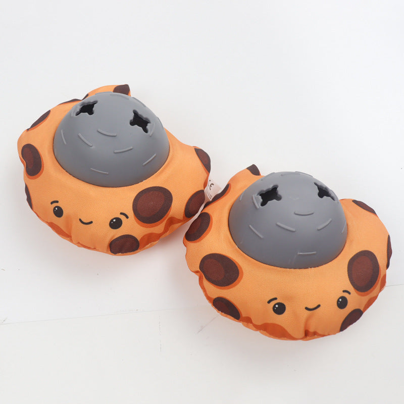 Dog Toy Pet Puzzle Food Leakage Food Storage Sound Toy Pets Gym From House
