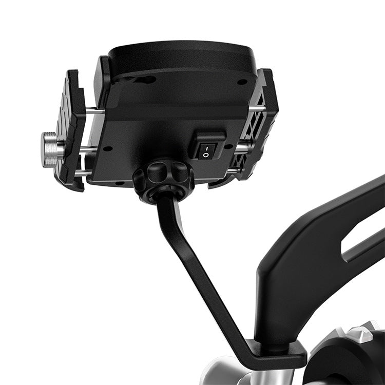 Wireless Charging Phone Holder For Motorcycle Vehicle DealSniper.net