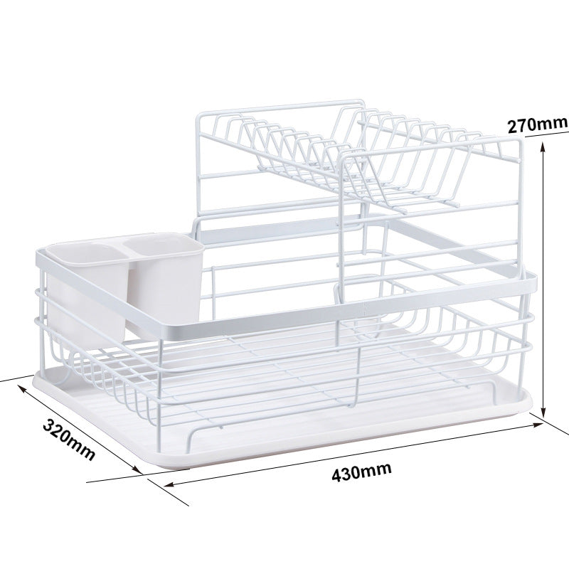 Multifunctional Kitchen Rack For Storage Dish Rack Kitchen DealSniper.net