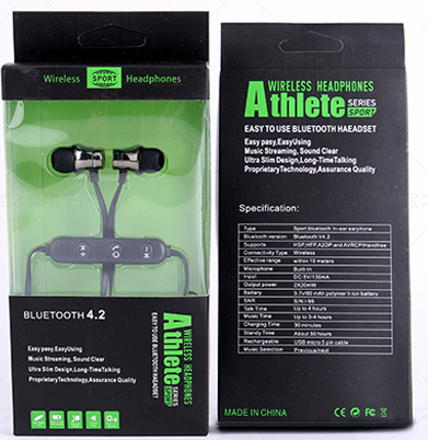 Bluetooth Headset Magnetic Movement Anti-lost Neck Hanger Electronics DealSniper.net Grey C